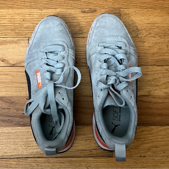 Puma Boys 5C Gray Sneakers - Picture 2 of 8